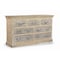 Homeroots 64" White Solid Wood Seven Drawer Double Dresser 521247 - alternate 4
