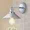 Jonathan Y July 7.9 in. 1-Light Industrial Farmhouse Metal Vanity Light, Chrome JYL7423A - alternate 6