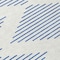 Homeroots 8' Ivory And Blue Round Geometric Washable Indoor Outdoor Area Rug 598754 - alternate 4