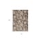 Homeroots 6' X 9' Brown And Ivory Floral Indoor Outdoor Area Rug 550158 - alternate 3