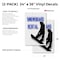 Signmission Snowboard Rental, Vinyl Decals Only 24 Inch x 36 Inch, Vinyl Decal, 2PK DSB-2436-2PACK-Snowboard Rental - alternate 2