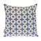 Homeroots 18" Beige and Blue Geometric Cotton Throw Pillow 529307 - alternate 5
