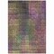 Homeroots 9' X 12' Plum Olive Green And Lavender Abstract Washable Indoor Outdoor Area Rug 588436 - alternate 4