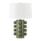 Hudson Valley Lighting Roselle 17.25 in. Table Lamp Aged Brass/Ceramic Moss Crackle L9126-AGB/CMC - alternate 4