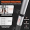 Vevor Telescoping Ladder20.3FT Aluminum Lightweight Extension Ladder, 419 LBS Capacity with Non-slip Feet ML-1062Z - alternate 4