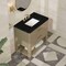 James Martin Vanities Lucian 36" Single Vanity, Pebble Oak, w/ 3 CM Phantome Eclos Widespread Top D704-V36-PBO-WPHT - alternate 3