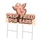 Signmission Deep Fried Pig Ears Die Cut Yard & Stake plastic coroplast window, 2436-Deep Fried Pig Ears C-DC-2436-Deep Fried Pig Ears19 - alternate 1