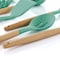 Megachef Mint Green Silicone and Wood Cooking Utensils, Set of 9 MGSP-455 - alternate 4