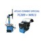 Atlas Automotive Equipment Tc289 Rim Clamp Tire Changer + Wb11 Wheel Balancer Combo Package TCWB-COMBO8-FPD - alternate 1