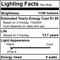 Bulbrite 75-Watt Equivalent A19 Milky Dimmable Decorative Filament LED Light Bulb Warm White, 2PK 861582 - alternate 6