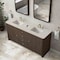James Martin Vanities Gracyn 72" Double Vanity, Sable, w/ 3 CM Siberian Silestone Top w/FreePower Wireless Charger D125-V72-SBL-FSFR - alternate 6