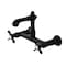Kingston Brass Double-Handle Wall Mount Bathroom Faucet, Matte Black KS7250BEX - alternate 1