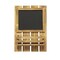 Homeroots 4" Brown Wood Desk Organizer Set 661184 - alternate 2