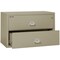 Fireking 2 Drawer, 1 Hr Fire & Impact Rated, 44" Wide Lateral Pewter 2-4422-CPE - alternate 3