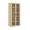 Manhattan Comfort Rivington 38in Bookcase Cabinet in Natural Oak - Set of 3 3-BC005-NA - alternate 6