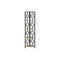 Homeroots 62" Dark Taupe Metal Corner Bookcase 376526 - alternate 5