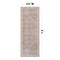 World Rug Gallery Blue Washable Rug - Traditional Pattern, Flat Pile for Living Room or Office 2 ft 6 inx6 ft Runner WR173BLUE26X6 - alternate 4