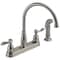 Delta Windemere Series Kitchen Faucet with Side Sprayer, 18 gpm, 2Faucet Handle, Plastic 21996LF-SS - alternate 3