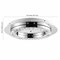 Jonathan Y Cristal 18" Integrated Iron/Crystal Glam LED Flush Mount, Chrome/Clear JYL7216A - alternate 5