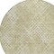 Homeroots 8' Beige Tan And Ivory Round Geometric Washable Indoor Outdoor Area Rug 588288 - alternate 6