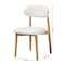 Baxton Studio Wattsu Boucle Upholstered Dining Chair Set of 2 261-2PC-14268-ZORO - alternate 7