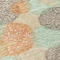 Homeroots 5' X 8' Beige Aqua And Orange Polka Dot Washable Indoor Outdoor Area Rug 614648 - alternate 4