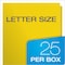 Oxford Twin Pocket Folders, Letter Size, Yellow, 25PK 57509 - alternate 3