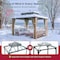 Sunjoy 12x10 Kingston Hardtop Rectangular Gazebo A10204360000 - alternate 4