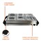Megachef Buffet Server Food Warmer With 4 Sectional Trays , Heated Warming Tray and Removable Frame MC-9003C - alternate 4