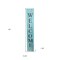 Homeroots 5ft Rustic Light Aqua Blue Front Porch Welcome Sign 384912 - alternate 5