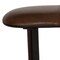 Homeroots 48in Brown Genuine Leather and Solid Wood Upholstered Bench 694828 - alternate 4