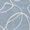 Homeroots 9' X 12' Denim Blue And Ivory Abstract Washable Indoor Outdoor Area Rug 597473 - alternate 4