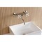 Kingston Brass Double-Handle Wall Mount Bathroom Faucet, Brushed Nickel KS2118PX - alternate 4