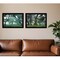 Homeroots Set Of Two Enchanted Forest 4 Black Framed Print Wall Art, 2PK 408034 - alternate 3