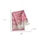 Homeroots Shades of Pink Striped Design Turkish Beach Blanket 401823 - alternate 2