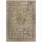 Homeroots 5' X 8' Artichoke Green And Denim Blue Medallion Washable Indoor Outdoor Area Rug 616041 - alternate 5