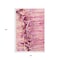 Homeroots 3' X 5' Raspberry Ivory And Gold Abstract Washable Indoor Outdoor Area Rug 643535 - alternate 2