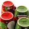 Gibson Home Santa Smile 4 Piece 15 Ounce Stoneware Mugs in Assorted Designs 94809.05 - alternate 6