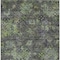 Homeroots 3' X 5' Green Charcoal And Black Floral Washable Indoor Outdoor Area Rug 604144 - alternate 4