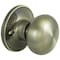Prosource Dummy Knob, TF Design, 1-3/8 to 1-3/4 in Thick Door, Stainless Steel, 65.7 mm Rose/Base TF840V-PS - alternate 1