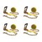 Mytee Products 2 in. x 30 ft. Ratchet Strap with Chain Anchor, 4PK RS230Cx4 - alternate 4
