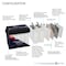 Mighty Max Battery MM-G24 Start and Stop Car BCI Group Size 24 12V 70Ah, 120RC, 710 CCA Rechargeable AGM Car battery MAX4159083 - alternate 4