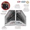 Performance Tool 30 pc. Hex Key Wrench Set, Long/Short Shank, Metric/SAE, Organizer W80288 - alternate 3
