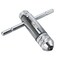 Performance Tool 3/16 in. Ratcheting Tap Handle, Reversible, Bubble Level, Adjustable Jaws W8657 - alternate 1
