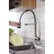 Anzzi Step Single Handle Pull-Down Sprayer Kitchen Faucet in Brushed Nickel KF-AZ194BN - alternate 8