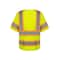 Northmon Safety High Vis Short Sleeve Mesh Safety Vest - ANSI Class 3 - S NM-SV-102-YW-S - alternate 5