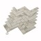 Apollo Tile White Beige 11 in x 12.6 in Recycled Glass Matte Floor and Wall Mosaic Tile 9.63 sqft/case, 10PK APLNNC8803CLA - alternate 5