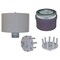 Solberg Filter Silencer, 6" MNPT Inlet, 1100 cfm FS-275P-600 - alternate 1