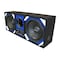 Deejay Led Loaded Box w/Two Despacito Heavy Duty 12-in Woofers One Horn and w/Two Bullet Tweeters BLUE TBH12BLUE - alternate 6