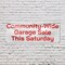 Signmission Community Wide Garage Sale this Saturday, 24 Inch x 72 Inch, Vinyl Banner B-72-30522 - alternate 3